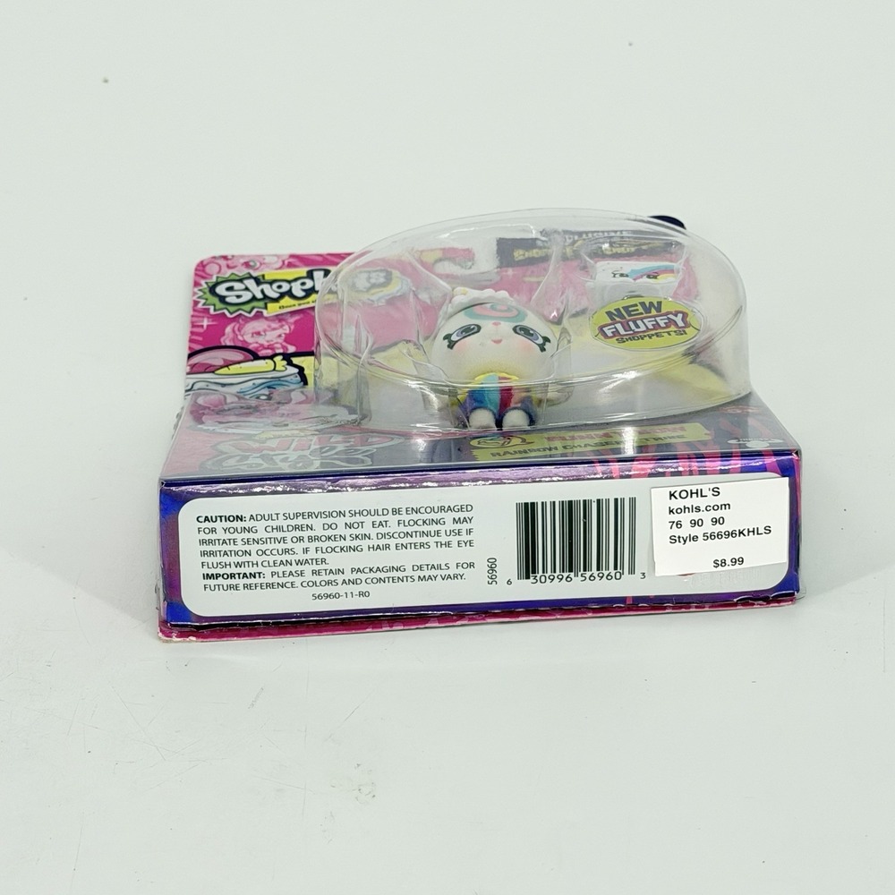 Shopkins Wild Style Bunny Bow Rainbow Chasers Tribe Fluffy Shoppet NEW Sealed - Picture 10 of 14